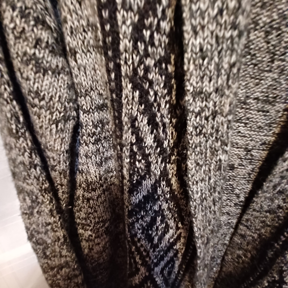 Ruby Moon Size Medium Wool Blend Open Front Cardi… - image 3